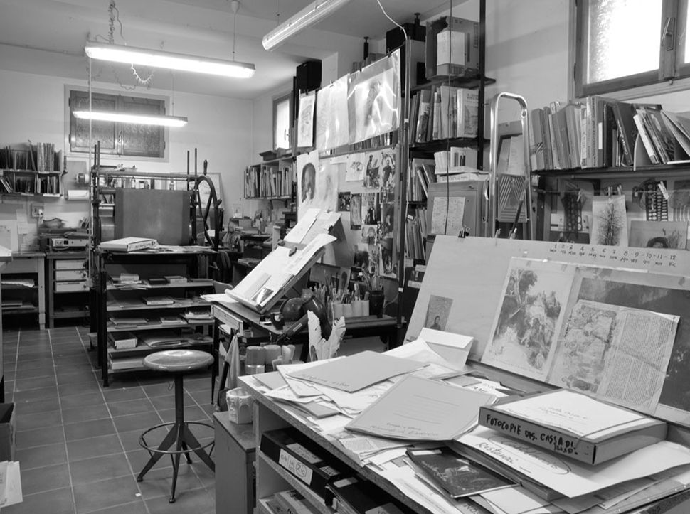Enrico Fantini - Lo studio