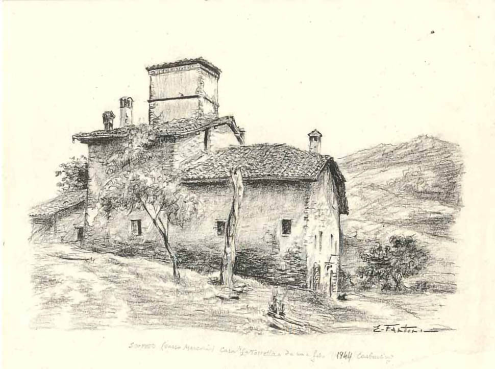 Enrico Fantini - Disegni Case Antiche